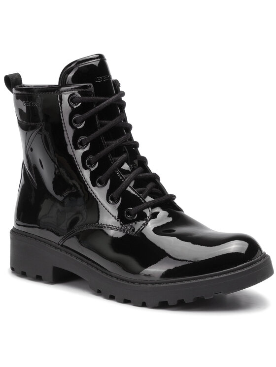 Geox Pohodni čevlji Geox J Casey G. G J9420G 000HH C9999 D Črna