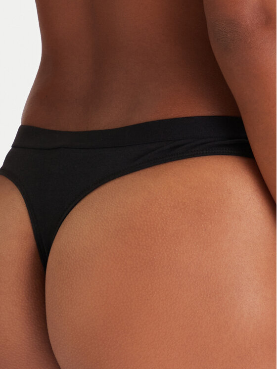 Tommy Hilfiger Tommy Hilfiger Conjunto de tangas UW0UW05642 Negro