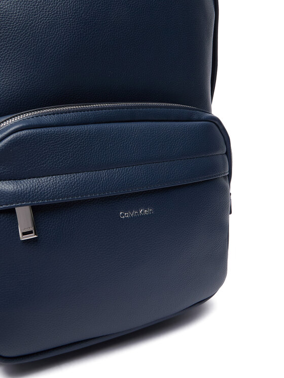 Calvin Klein Rucsac de călătorie Calvin Klein Raised Round Backpack LV04D3155G Bleumarin