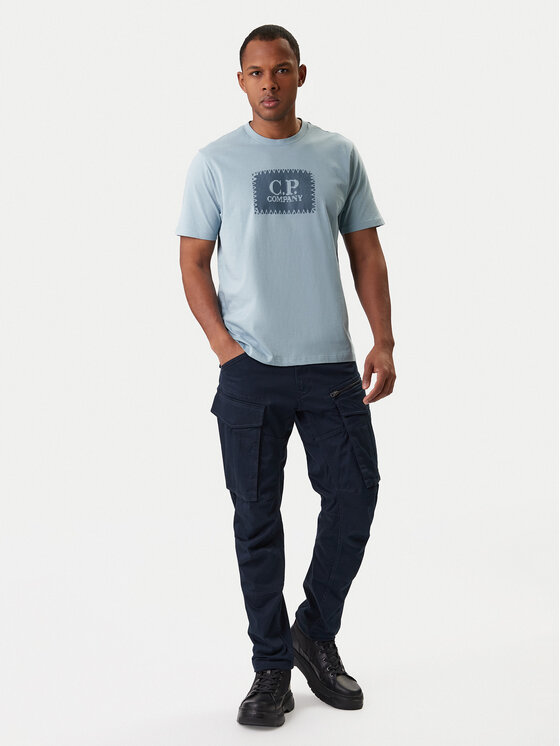 C.P. Company C.P. Company Camiseta 20CMTS723A005100W Azul Regular Fit
