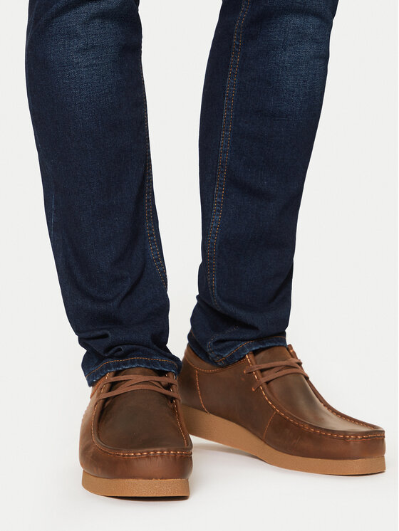 Clarks Mokasīni Clarks Wallabee Evo 261728197 Brūns