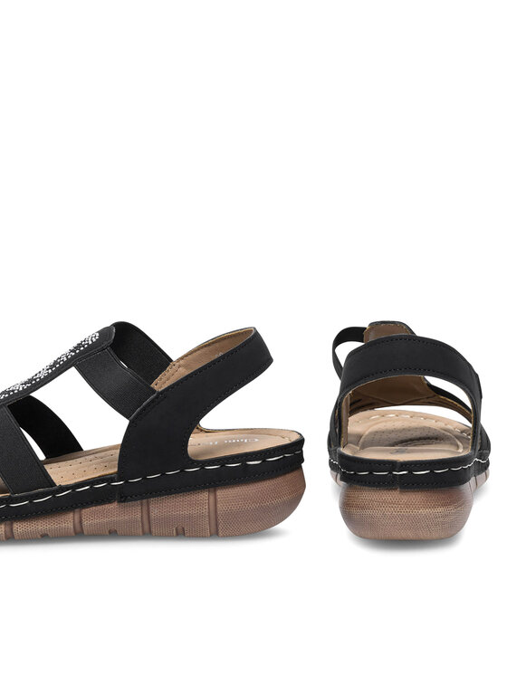Clara Barson Sandales Clara Barson WYL0510-03 Melns