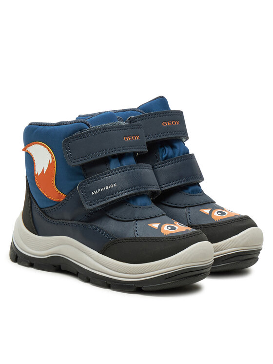 Geox Μπότες Χιονιού Geox B Flanfil Boy B Abx B463VB 054FU CF44K S Σκούρο μπλε