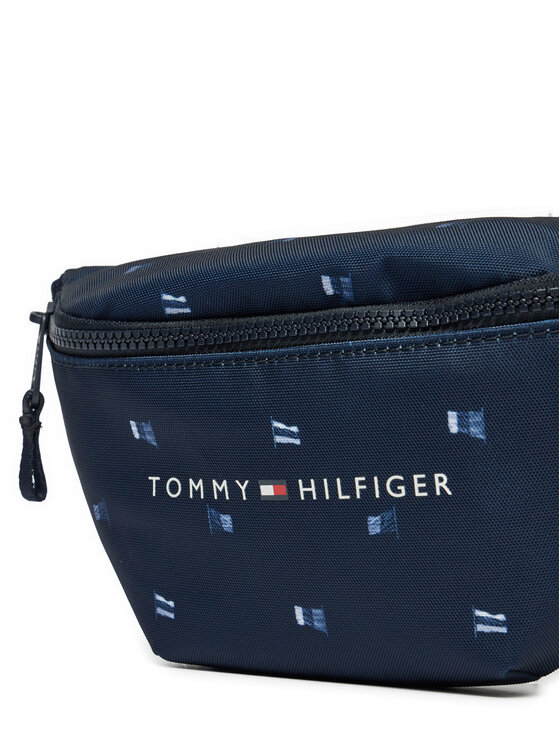 Tommy Hilfiger Τσαντάκι Μέσης﻿ Tommy Hilfiger Th Essential Aop AU0AU01949 Σκούρο μπλε