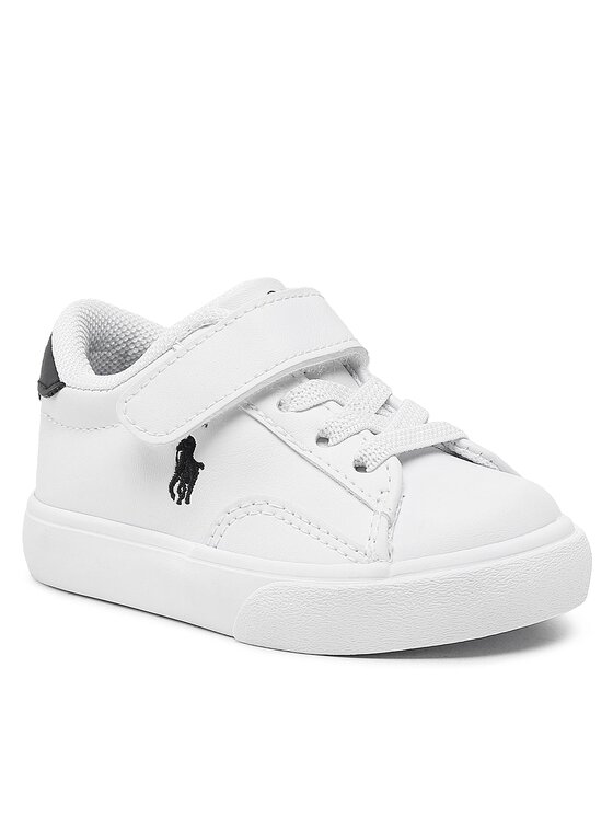 Polo Ralph Lauren Sneakersy Polo Ralph Lauren Theron V Ps RF104104 Biela