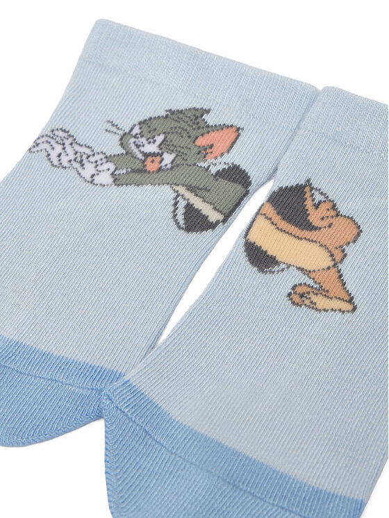 Tom & Jerry Dlhé ponožky Tom & Jerry CEO-ACCCS-SS26-209WBTJ(3-PACK) Farebná