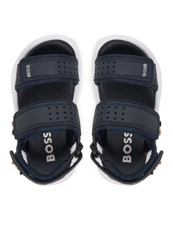 BOSS Sandale BOSS J52823 M Bleumarin