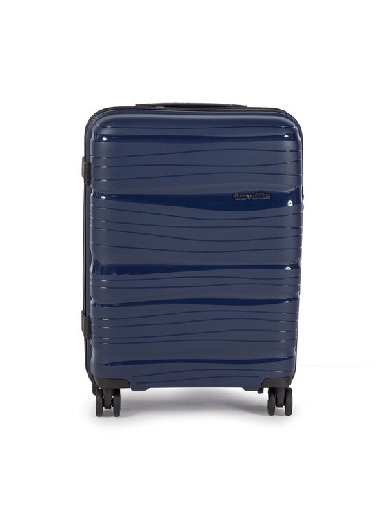 Travelite Kabīnes koferis Travelite Motion 4w Trolley S 74947-20 Tumši zils