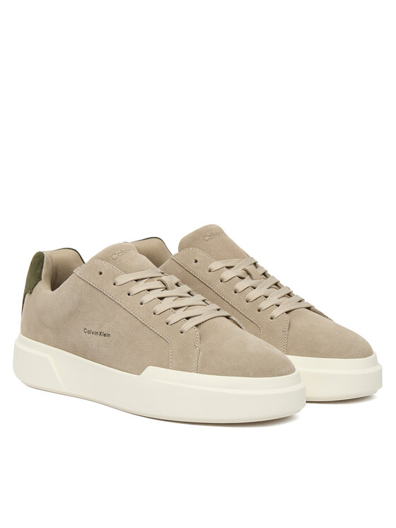 Calvin Klein Sneakersy Calvin Klein Chunky Cupsole Laceup Su YM0YM01453 Šedá