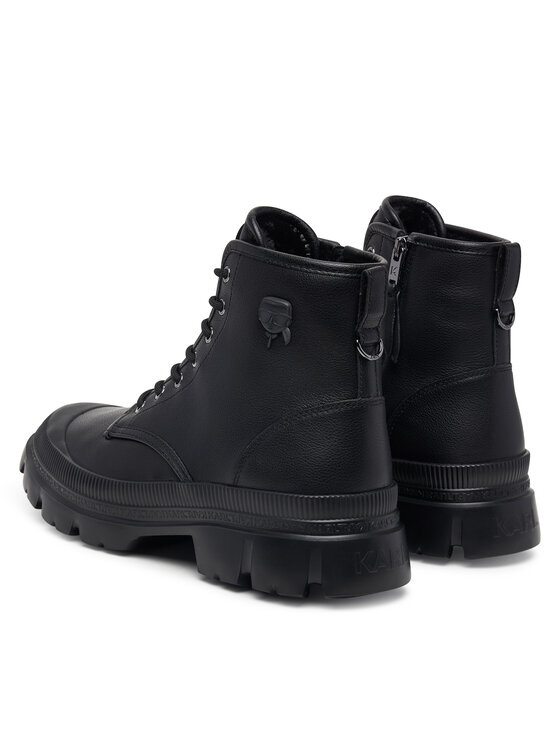 KARL LAGERFELD Черевики KARL LAGERFELD Trekka KL25252L Чорний