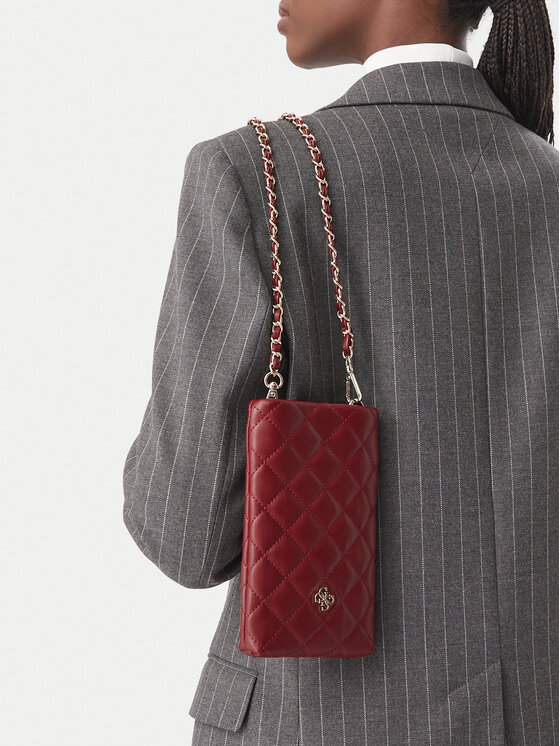 Guess Borsa porta telefono Guess J6BZ02 W3953 Bordeaux