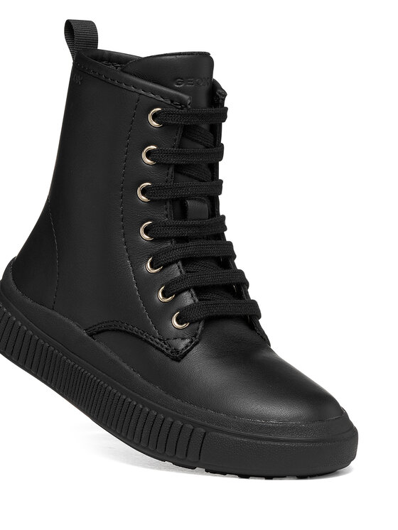 Geox Bakancs Geox J Laquinny Girl J66M3G 00085 C9999 S Fekete