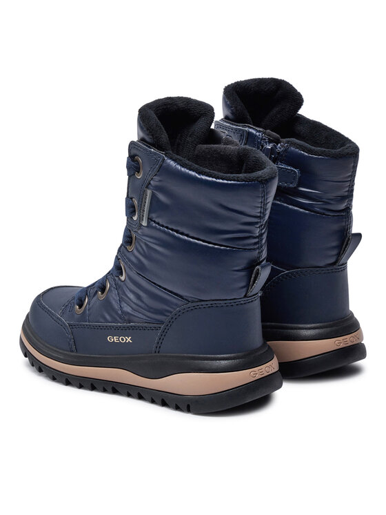 Geox Kozačky Geox J Adelhide Girl B Ab J16EWA 0LVBC C4002 M Tmavomodrá