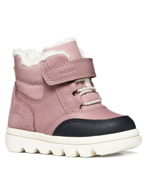 Geox Sněhule Geox B Willaboom Girl B Abx B665AB 0ME22 C8007 M Růžová