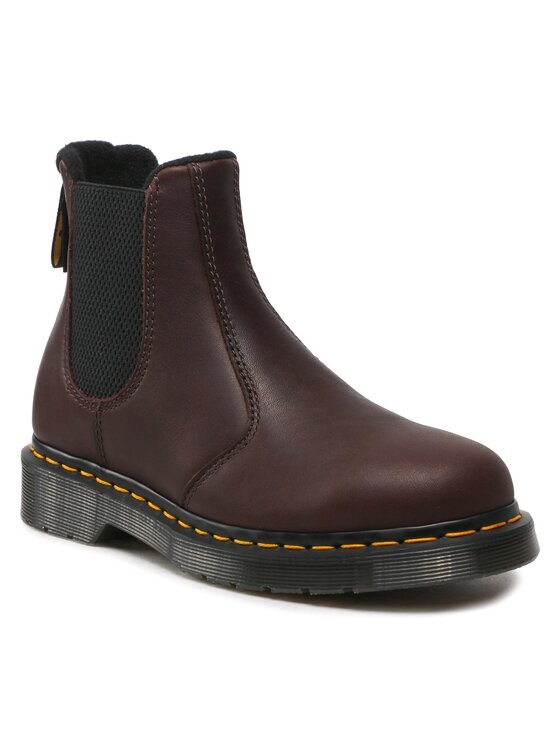 Dr. Martens Jātnieku stila puszābaki Dr. Martens 2976 27821201 Bordo