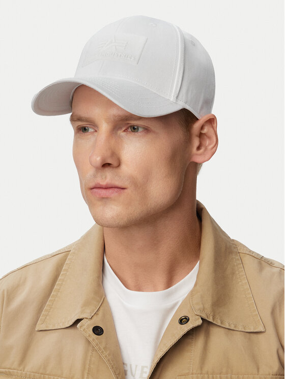 Alpha Industries Бейсболка Alpha Industries AI.168903 Білий