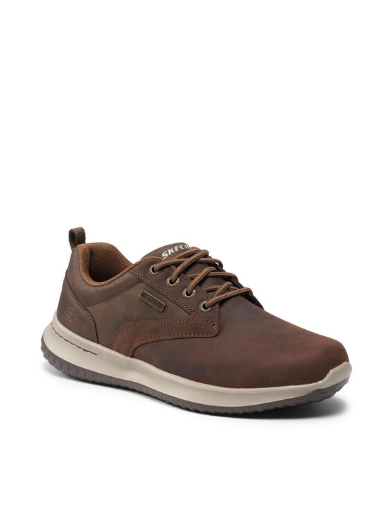 Skechers Туфлі Skechers Antigo 65693/CDB Коричневий