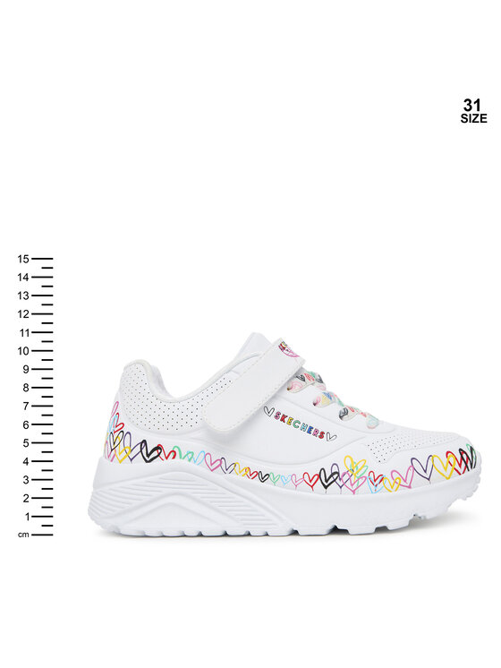 Skechers Снікерcи Skechers Uno Lite 314091L WMLT Білий