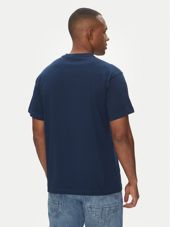 Versace Jeans Couture Versace Jeans Couture T-shirt 78GAHT01 Blu scuro Regular Fit