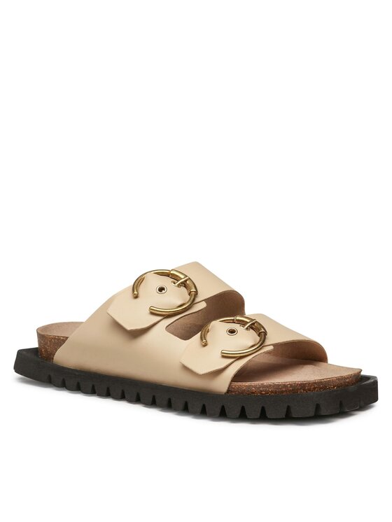 Genuins Šľapky Genuins Honolulu G104238 Béžová