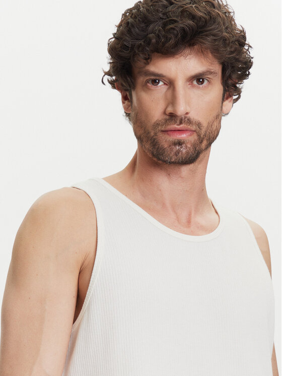 Gap Gap Майка 768254-00 Écru Regular Fit