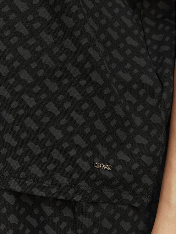 BOSS BOSS Camiseta de pijama 50561029 Negro Oversize