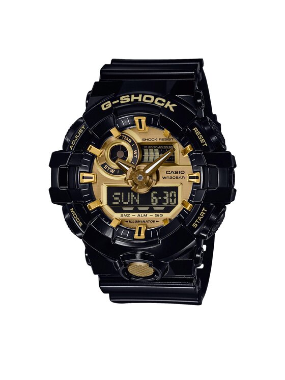 G-Shock Ρολόι G-Shock GA-710GB-1AER Μαύρο