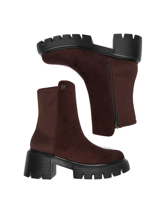 Nine West Bokacsizma Nine West CEO-LD078 13 Barna