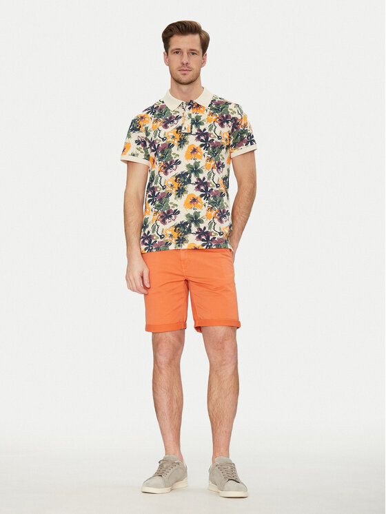 Blend Blend Поло 20718253 Бежевий Regular Fit