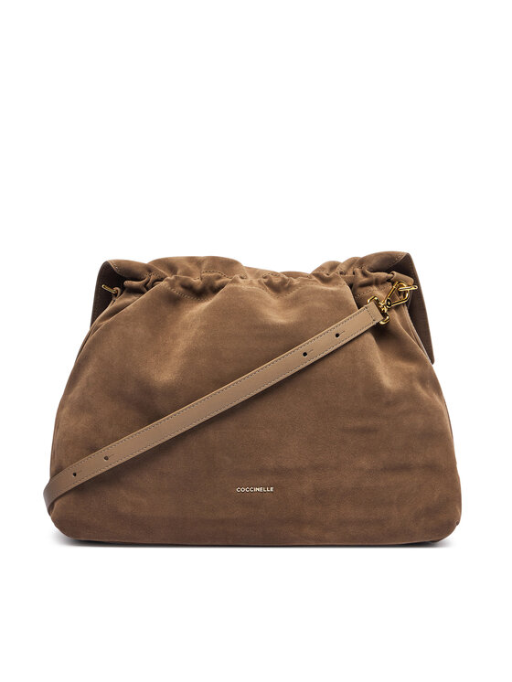 Coccinelle Сумка Coccinelle V9G Coccinellelidia Suede Bim E1 V9G 13 03 01 Темно-бежевий
