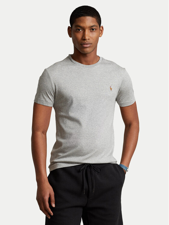 Polo Ralph Lauren Polo Ralph Lauren Футболка 710740727012 Сірий Slim Fit
