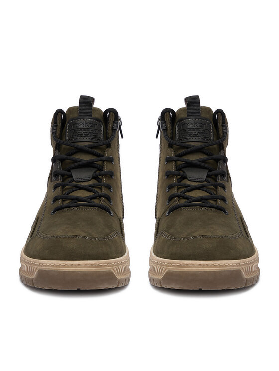 Rieker Kotníková obuv Rieker CEO-38554-54 Zelená