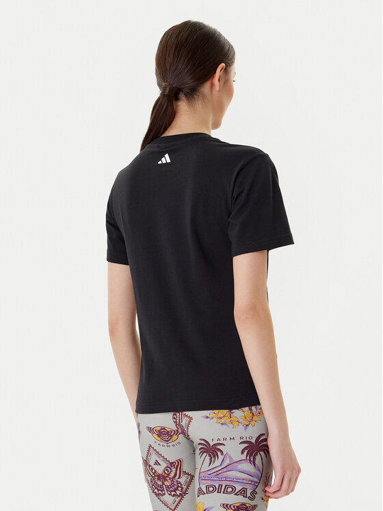 adidas adidas T-shirt FARM Graphic JV8609 Nero Regular Fit