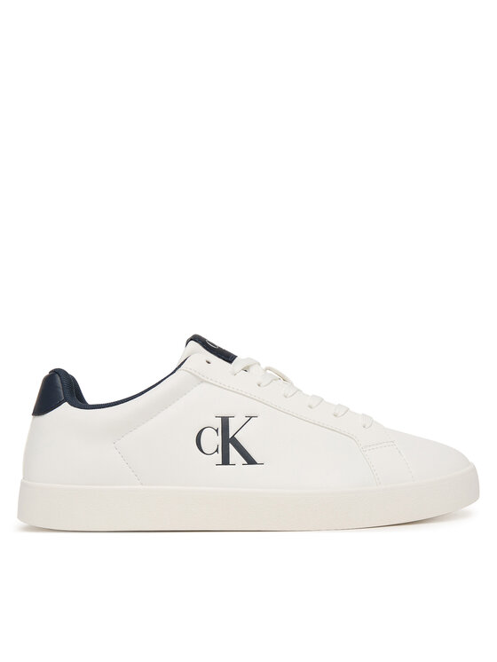 Calvin Klein Sneakers Calvin Klein 3 Cupsole Derby Pu Smo HM0HM02458 Bianco