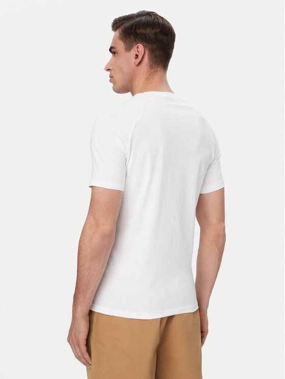 BOSS BOSS Camiseta 50517970 Blanco Slim Fit
