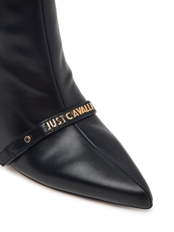 Just Cavalli Bokacsizma Just Cavalli 81RA3S12 ZSE90 Fekete