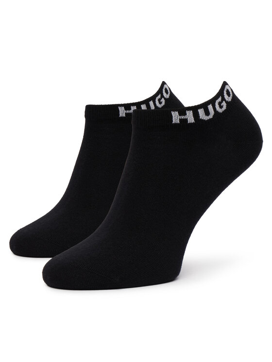 HUGO Șosete scurte HUGO 50516405 Negru