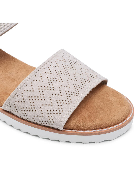 Skechers Босоніжки Skechers BOBS Desert Kiss 31440/OFWT Бежевий
