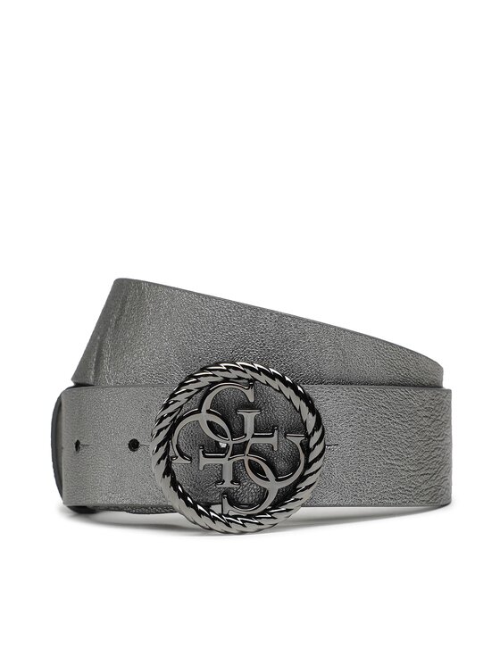 Guess Жіночий ремінь Guess Not Coordinated Belts BW7746 VIN35 Сірий
