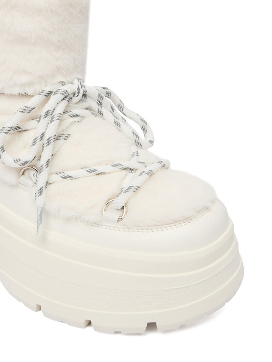 Buffalo Снігоходи Buffalo Olympia Fur Boot 18483 Білий