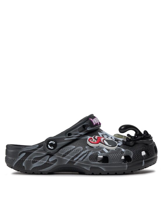 Crocs Papucs Crocs Crocs Classic Spider Man Venon Clog 208864 Fekete