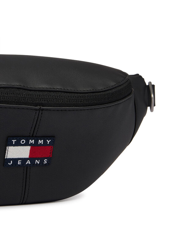 Tommy Jeans Torbica za okrog pasu﻿ Tommy Jeans Tjm Ess Daily Pu Bumbag AM0AM14291 Črna