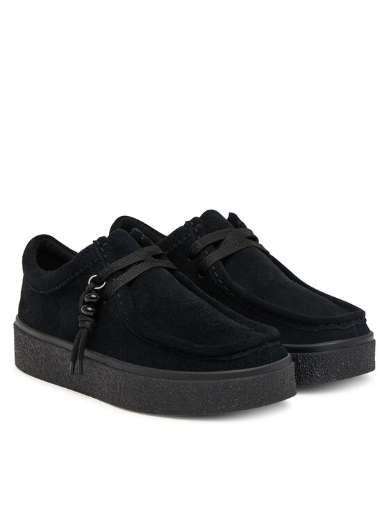 Clarks Туфлі Clarks Boxbee Walla. 26328111 Чорний