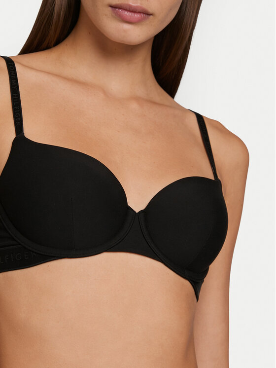 Tommy Hilfiger Tommy Hilfiger Sujetador con aros UW0UW06529 Negro