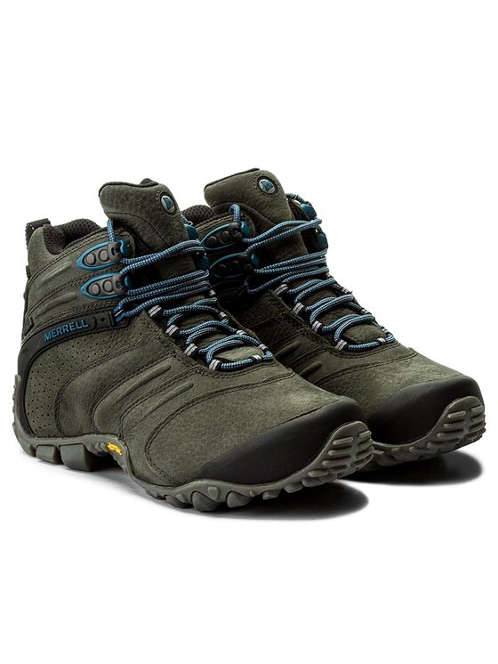 Merrell Трекінгові черевики Merrell Cham II Wtpf Mid Ltr J09377 Зелений