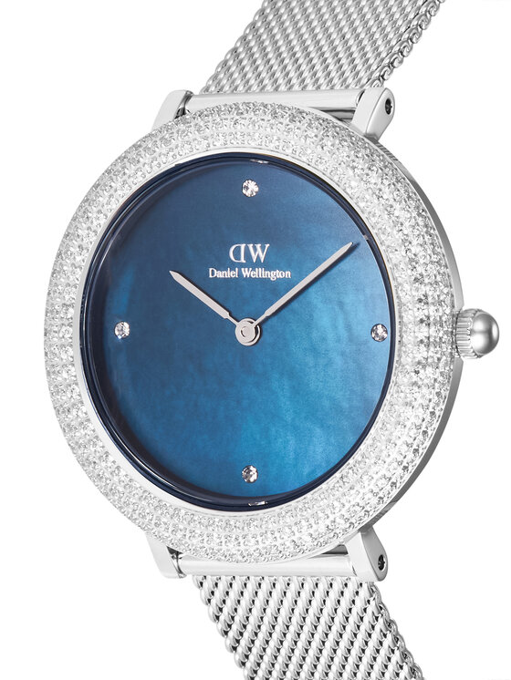 Daniel Wellington Годинник Daniel Wellington Crystalline Bezel 3 DW00100825 Срібний
