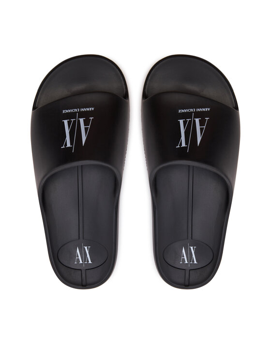 Armani Exchange Шльопанці Armani Exchange XDP038 XV703 S277 Чорний