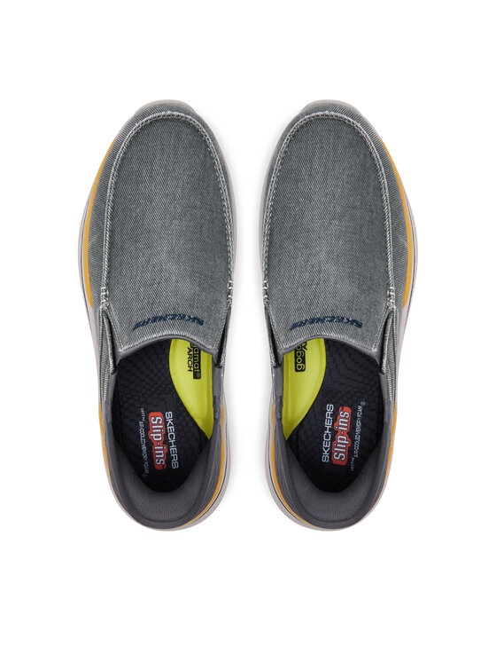 Skechers Туфлі Skechers Remaxed-Fenick 204839/CHAR Сірий