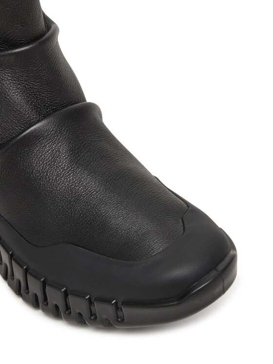 ECCO Botki ECCO Gruuv Pull On Mid FashiOn 21831351052 Czarny