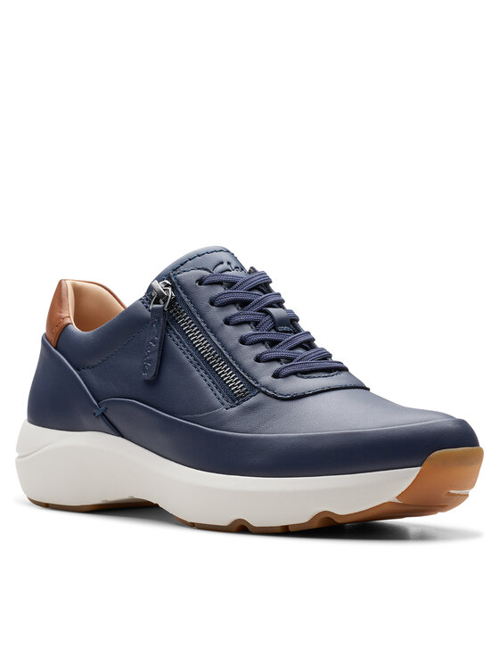 Clarks Sneakers Clarks Tivoli Zip 26176649 Blu scuro
